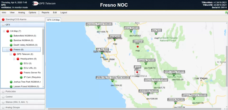 T/Mon LNX Remote Alarm Monitoring System